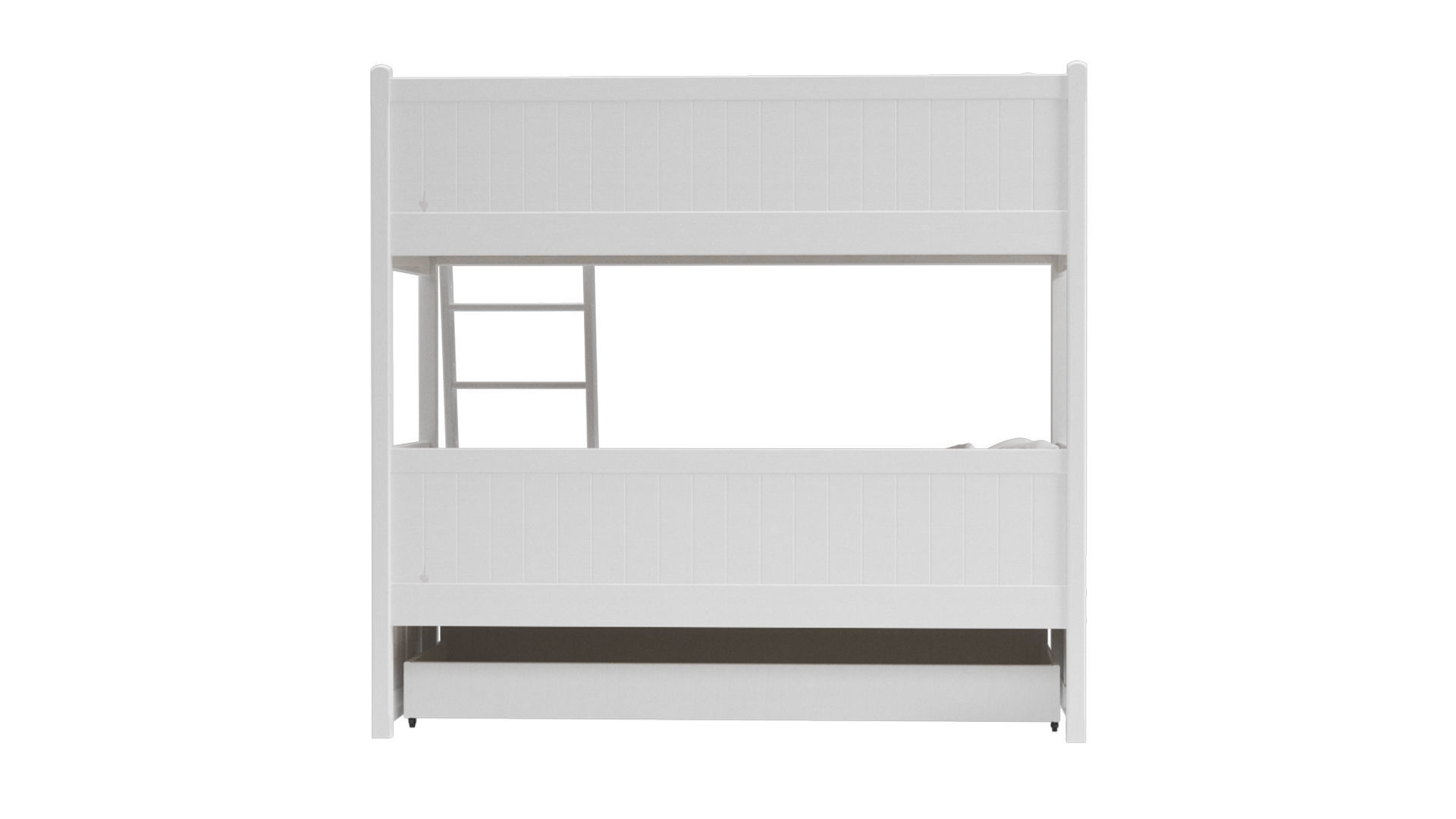 Bunk bed 3D model_3