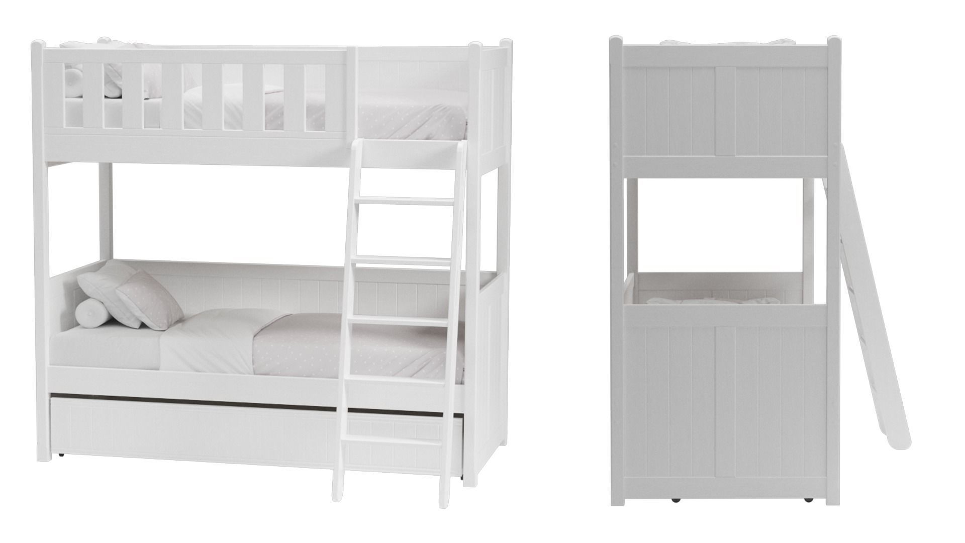 Bunk bed 3D model_10