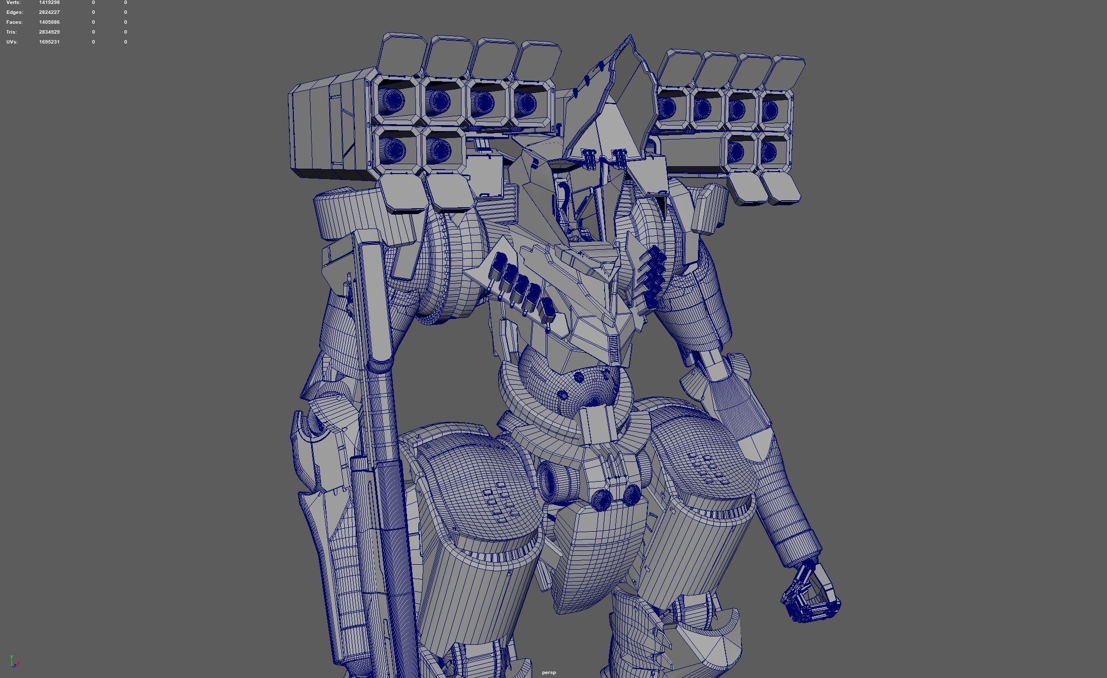 Assault Mech CH-01 3D model_12