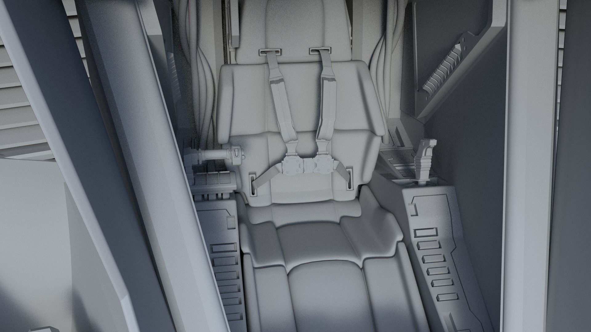 Assault Mech CH-01 3D model_4