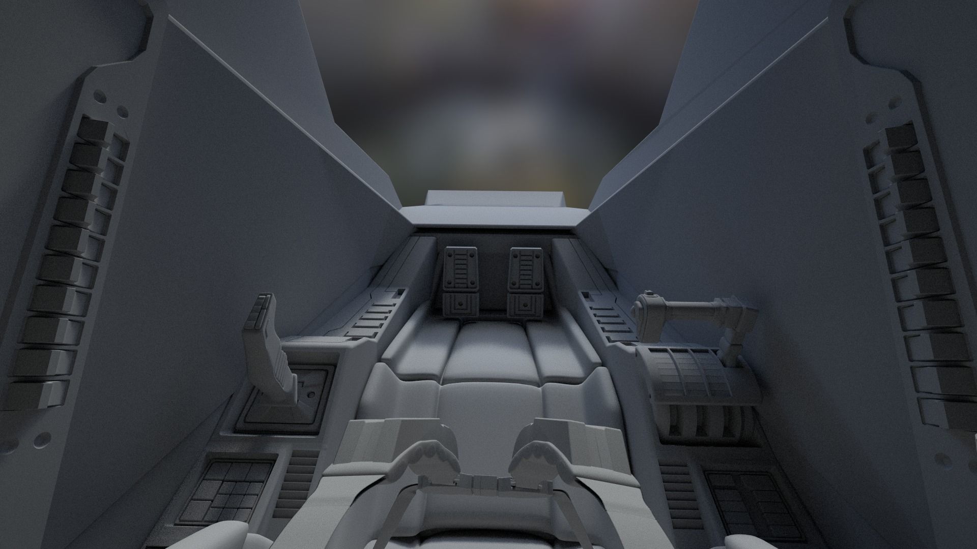 Assault Mech CH-01 3D model_5