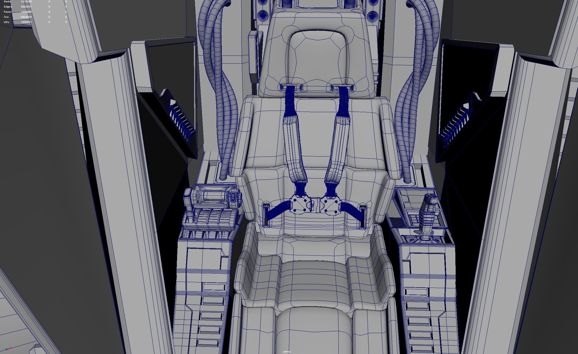 Assault Mech CH-01 3D model_10