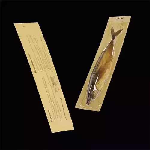 Mackerel Smoked 3D model
