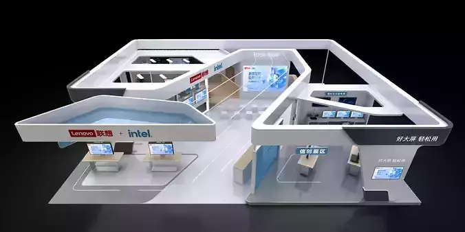 lenovo booth