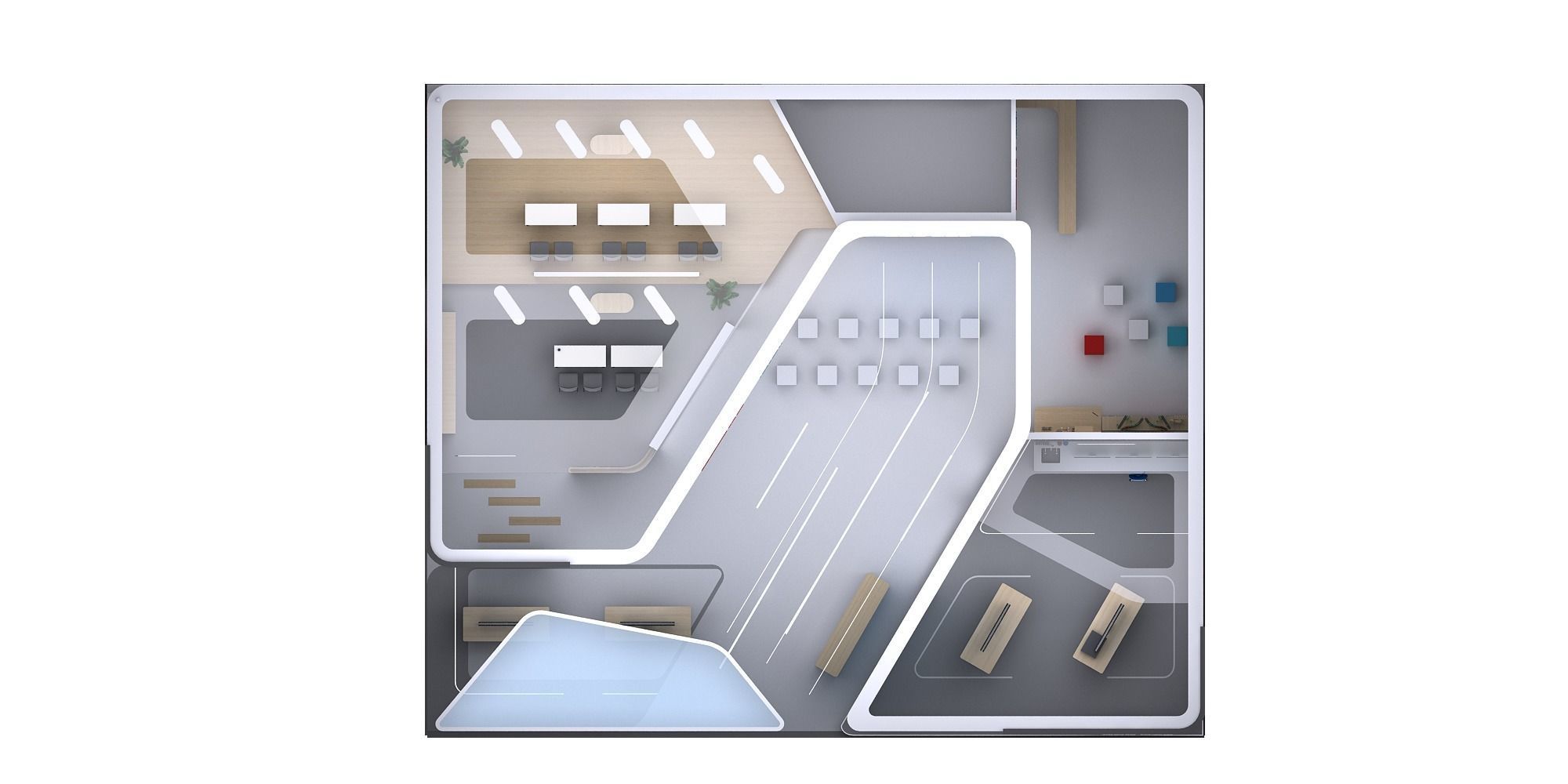 lenovo booth 3D model_4