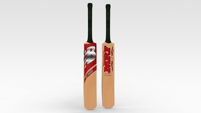 Cricket Bat 3D model