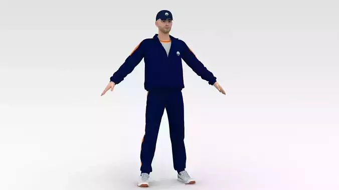 Cricket Coach V2 3D model