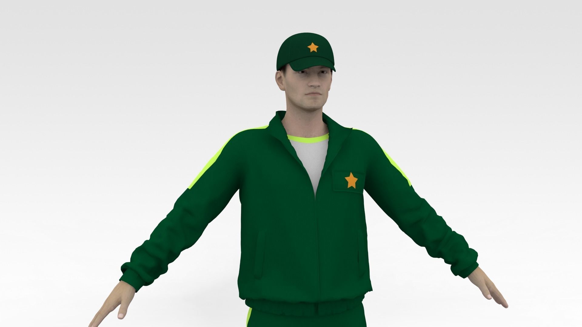 Cricket Coach V3 3D model_1