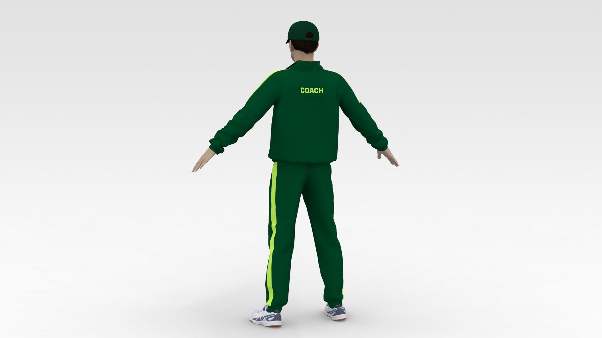 Cricket Coach V3 3D model_3