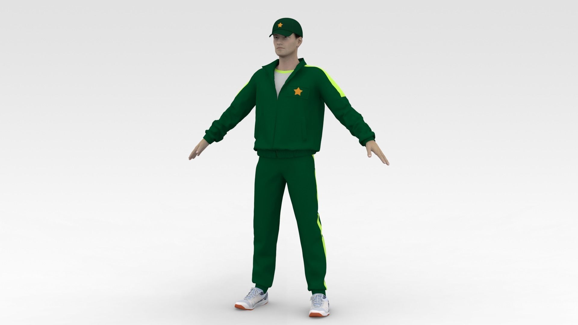 Cricket Coach V3 3D model_2