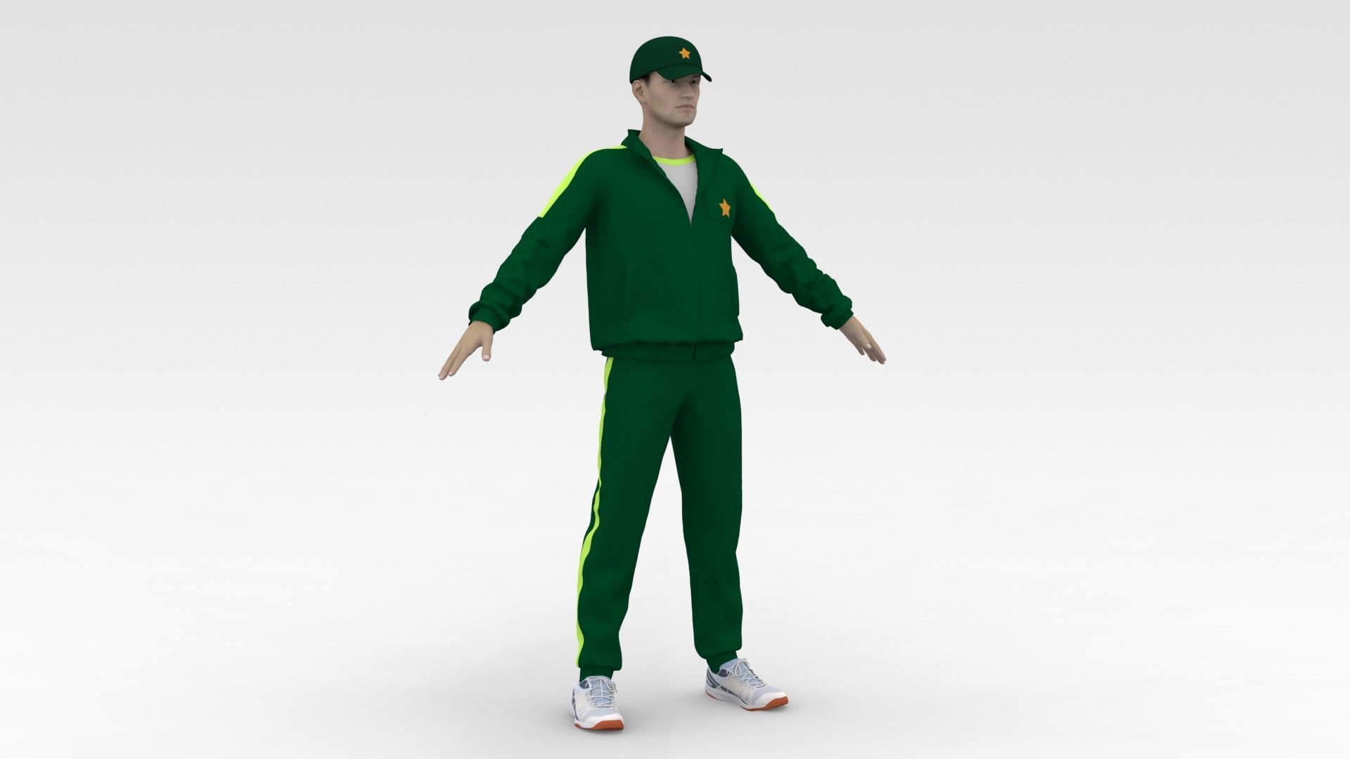 Cricket Coach V3 3D model_5