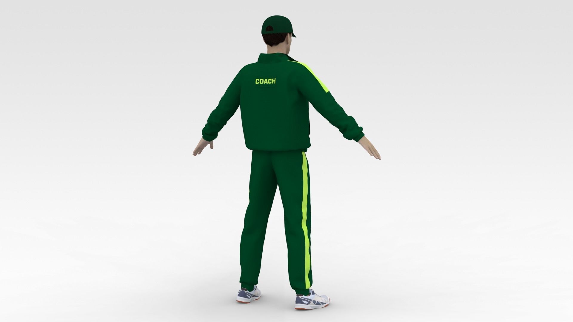 Cricket Coach V3 3D model_4