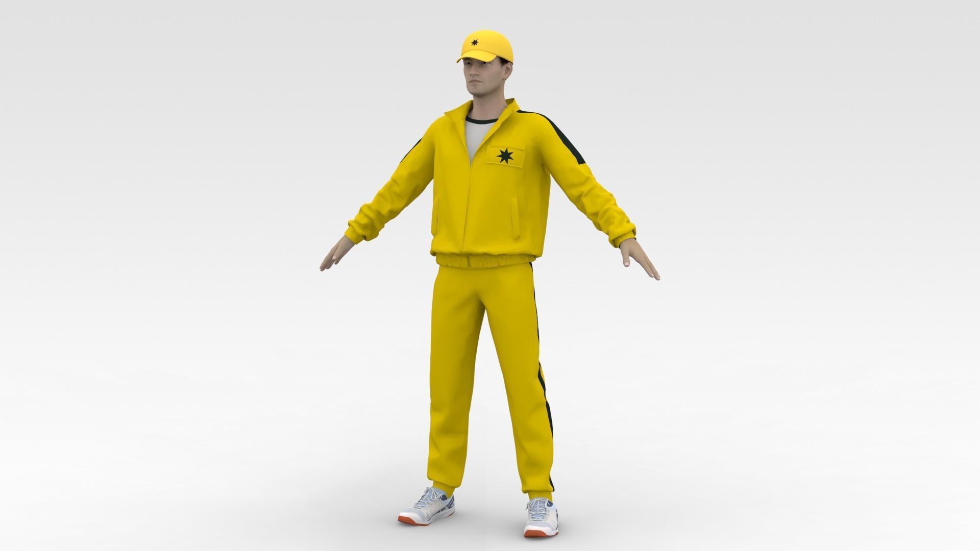 Cricket Coach V4 3D model_2