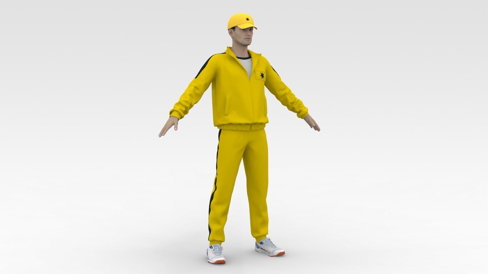 Cricket Coach V4 3D model_5