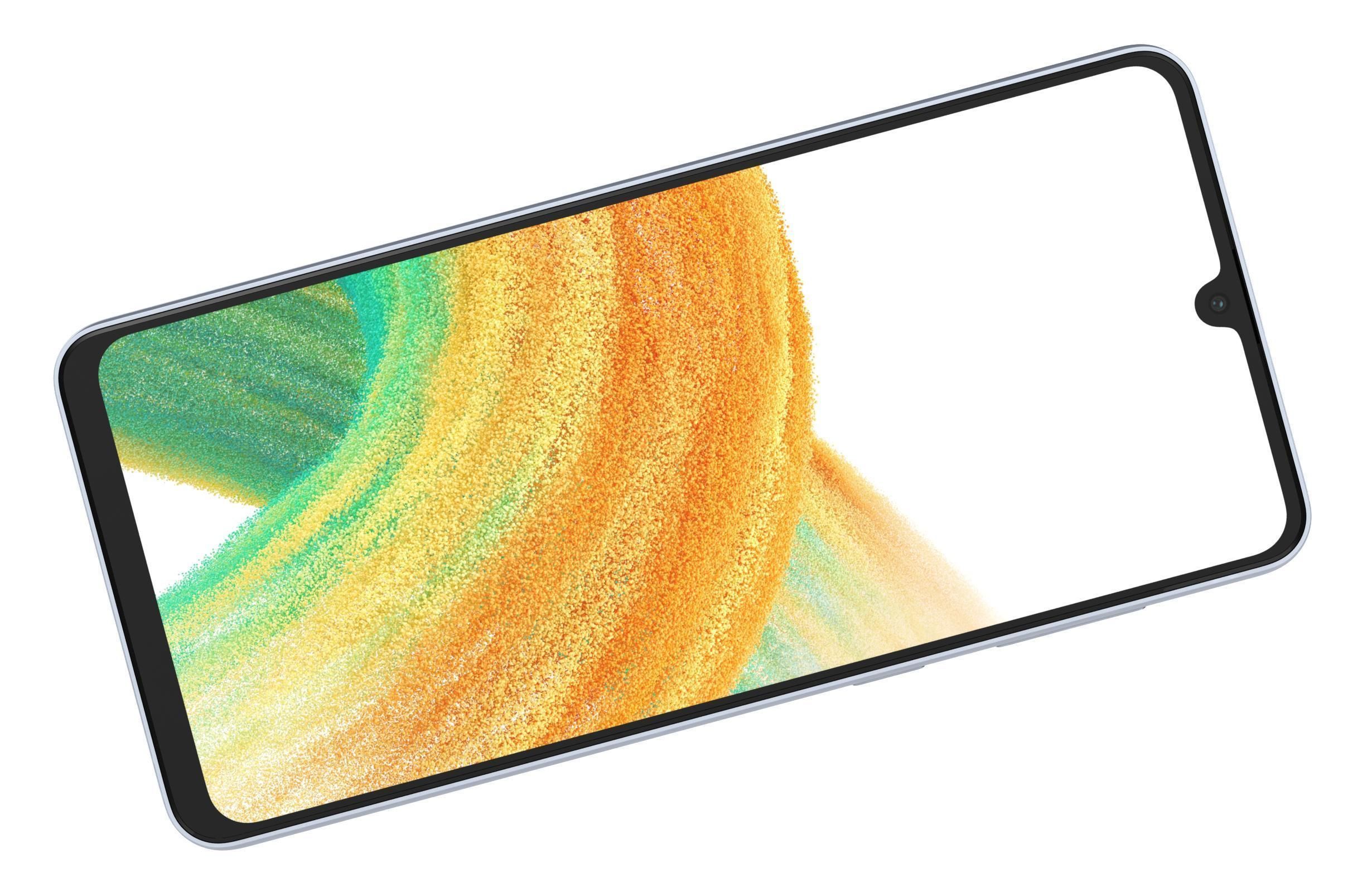 Samsung Galaxy A33 5G Blue Low-poly 3D model_8