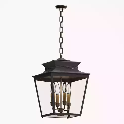 Piedmont outdoor hanging lantern