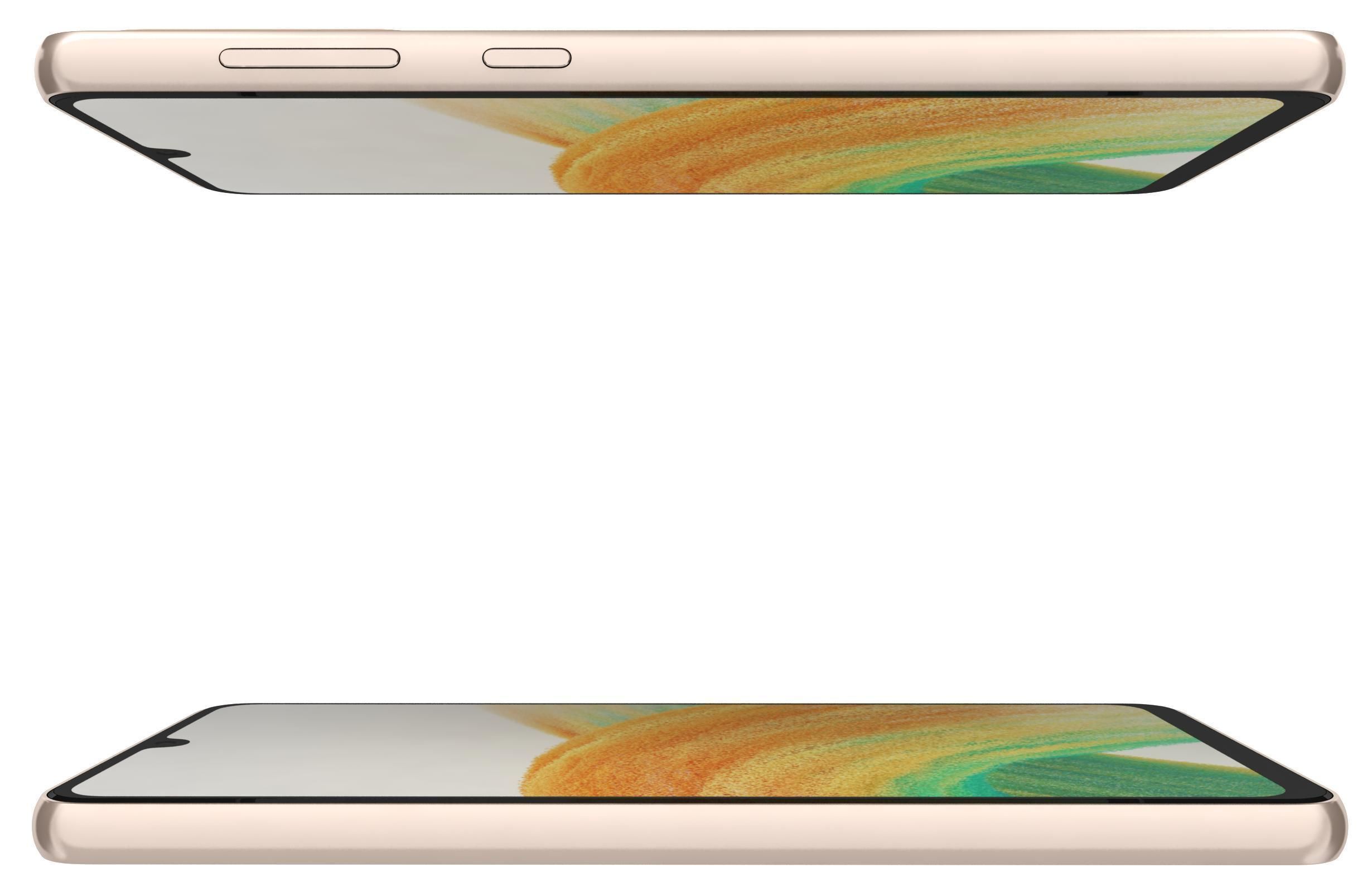 Samsung Galaxy A33 5G Peach Low-poly 3D model_6