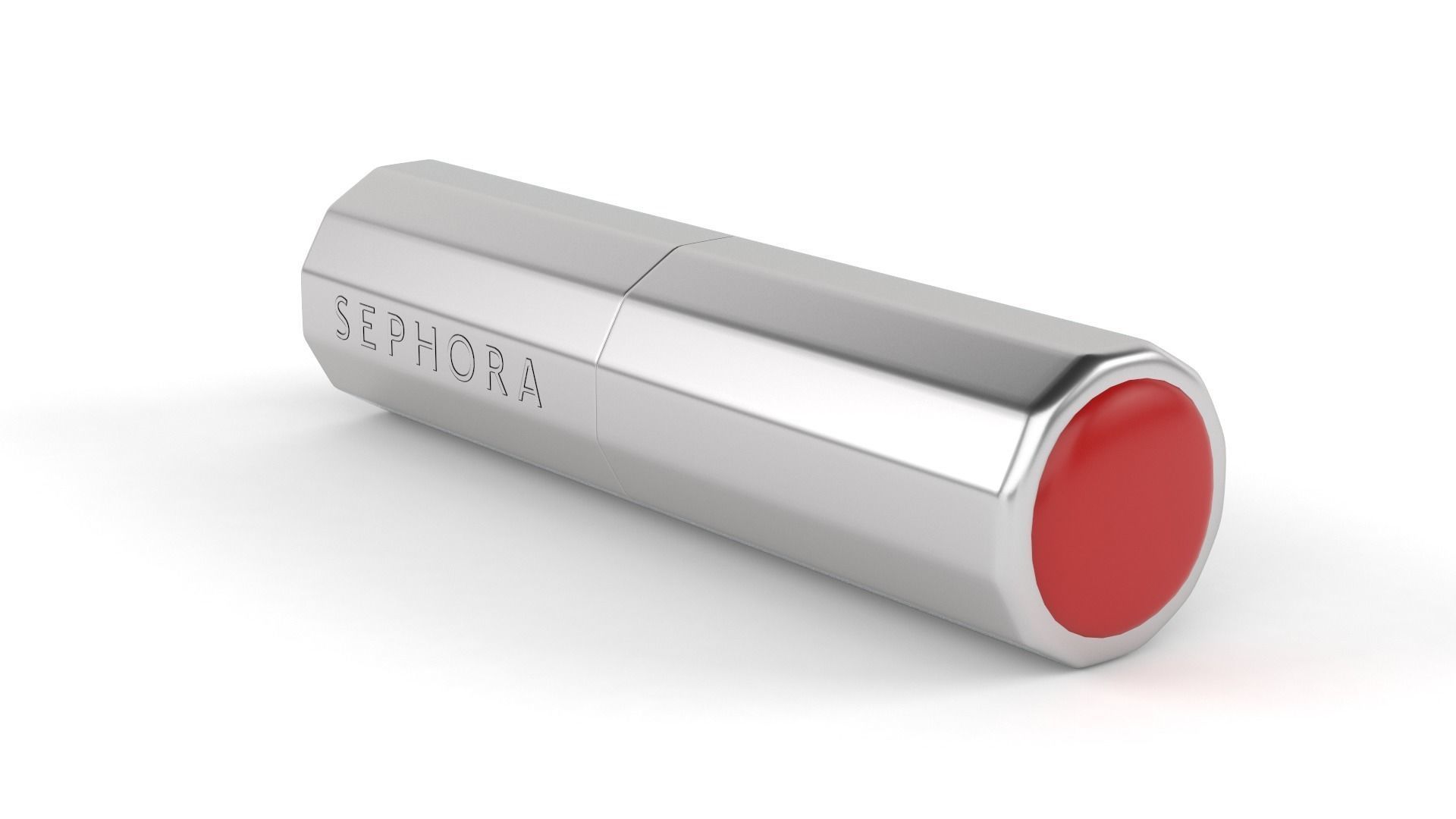 Lipstick sephora - coral 3D model_5
