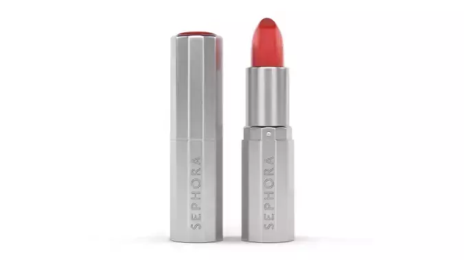 Lipstick sephora - coral 3D model