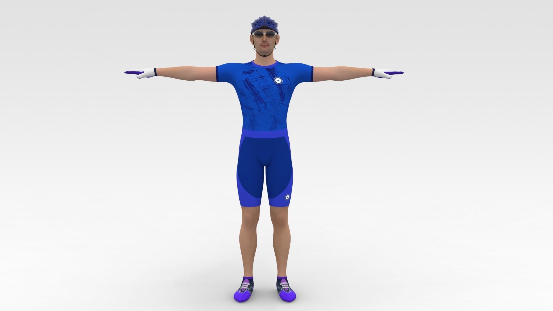 Cyclist 05 3D model_6