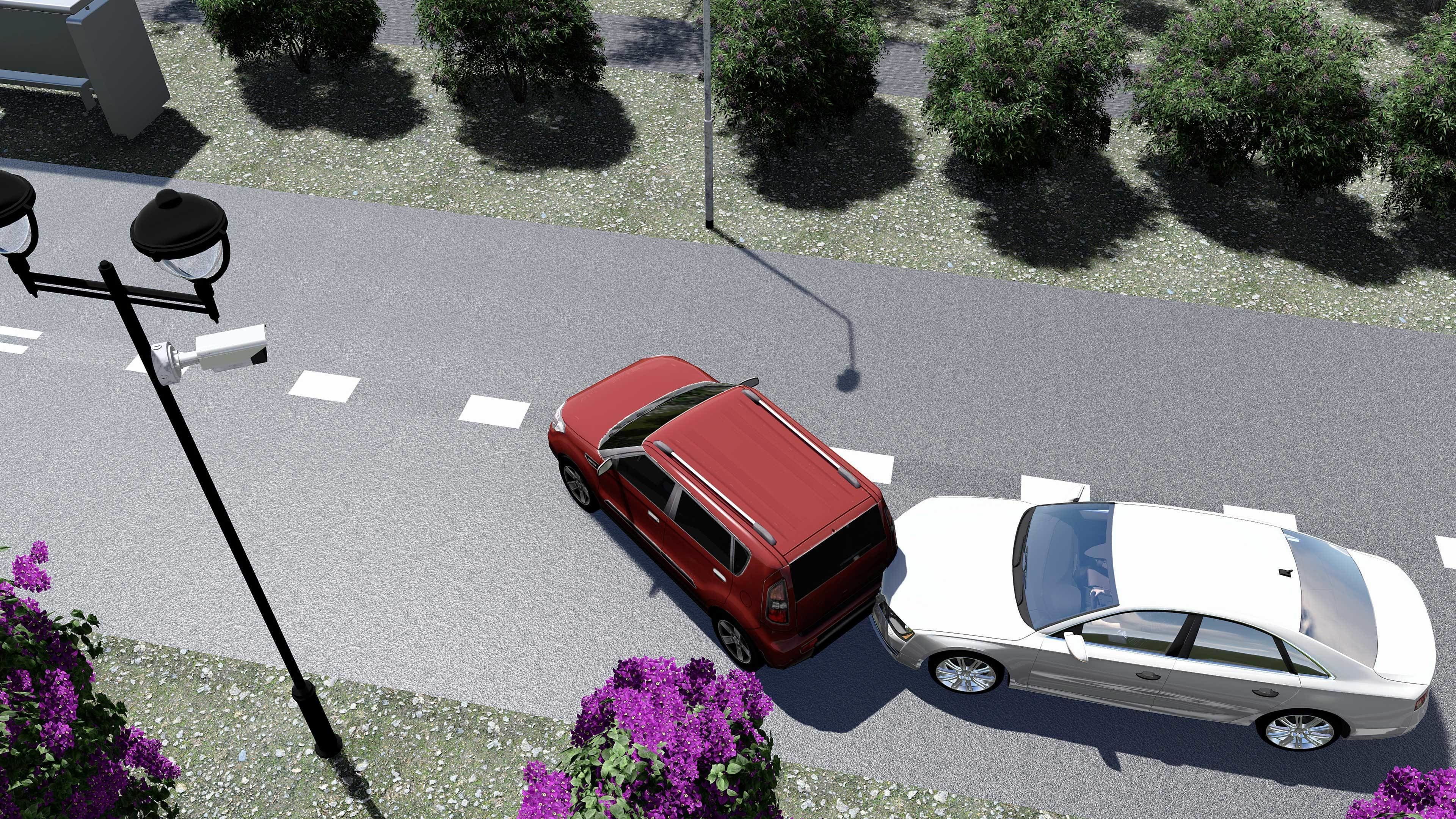 Road Accident   Low-poly 3D model_8