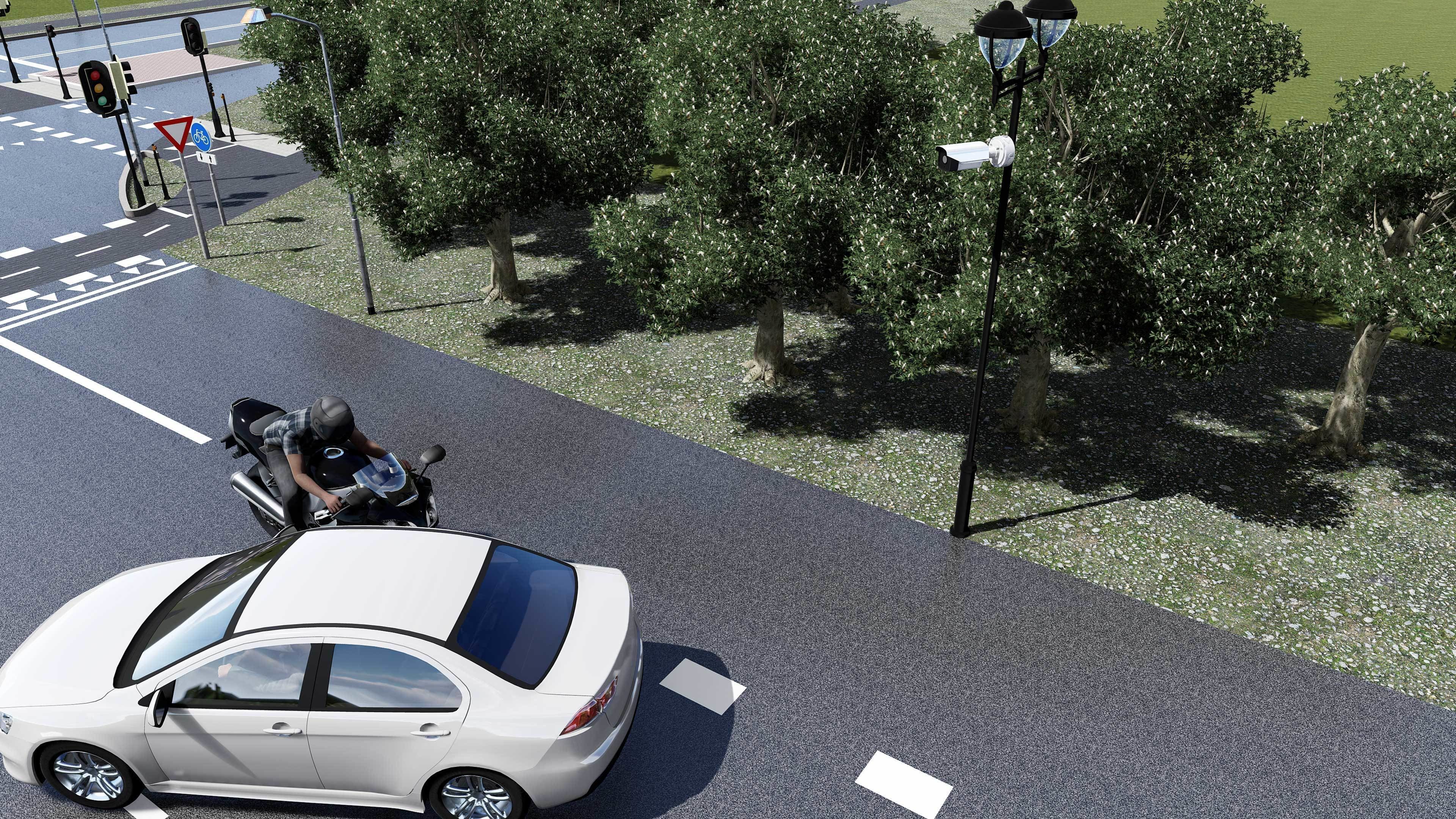 Road Accident   Low-poly 3D model_2