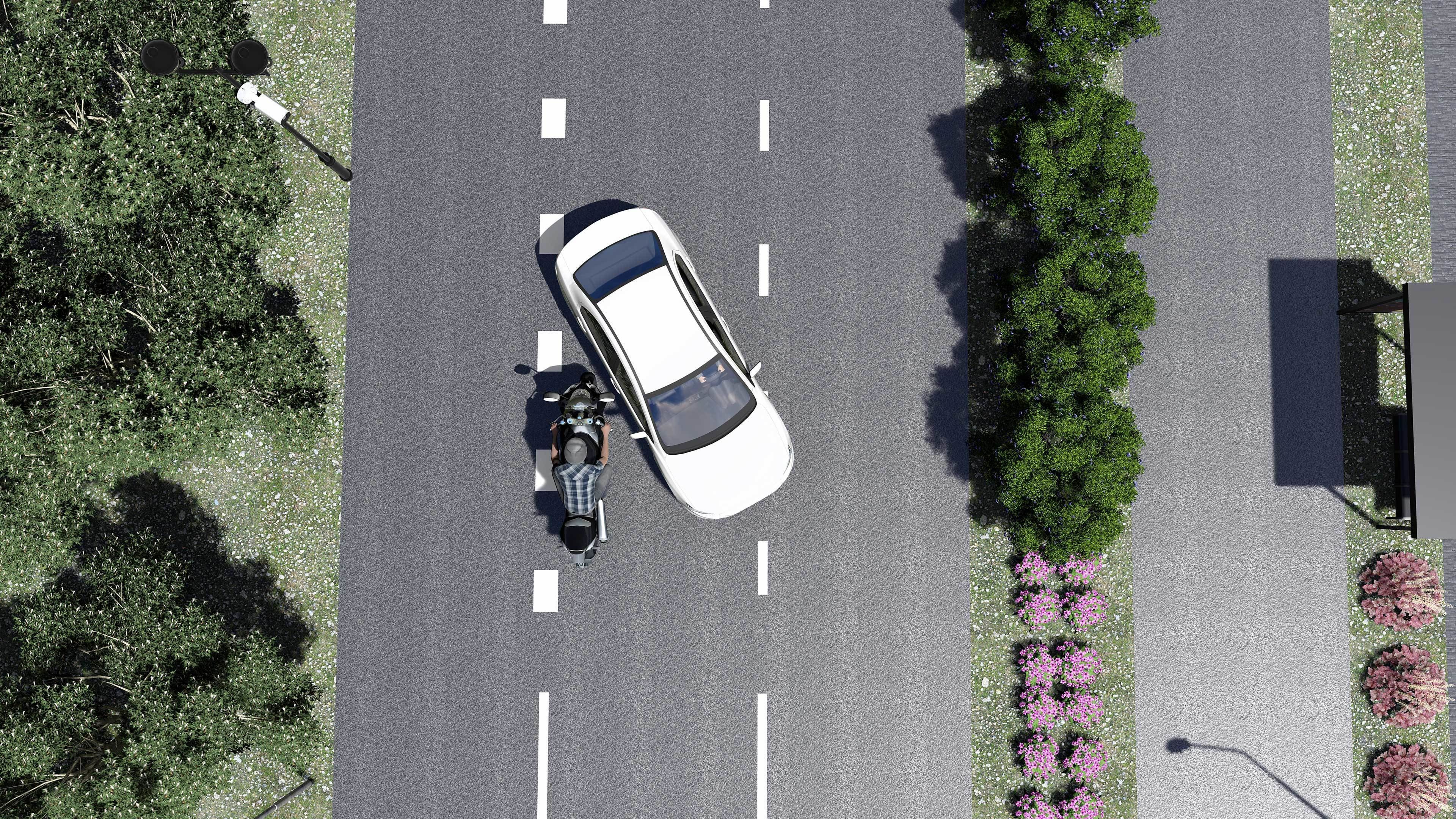 Road Accident   Low-poly 3D model_3