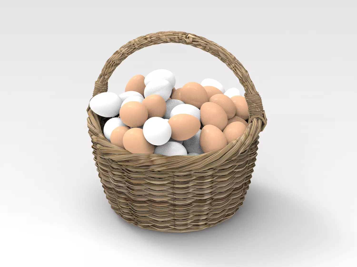 Egg Basket 3D model_0