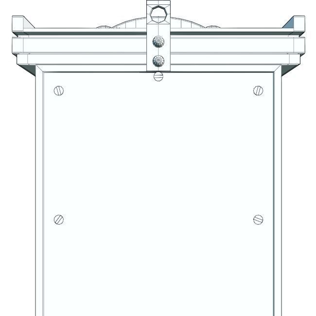 Wall Clock 3D model_9