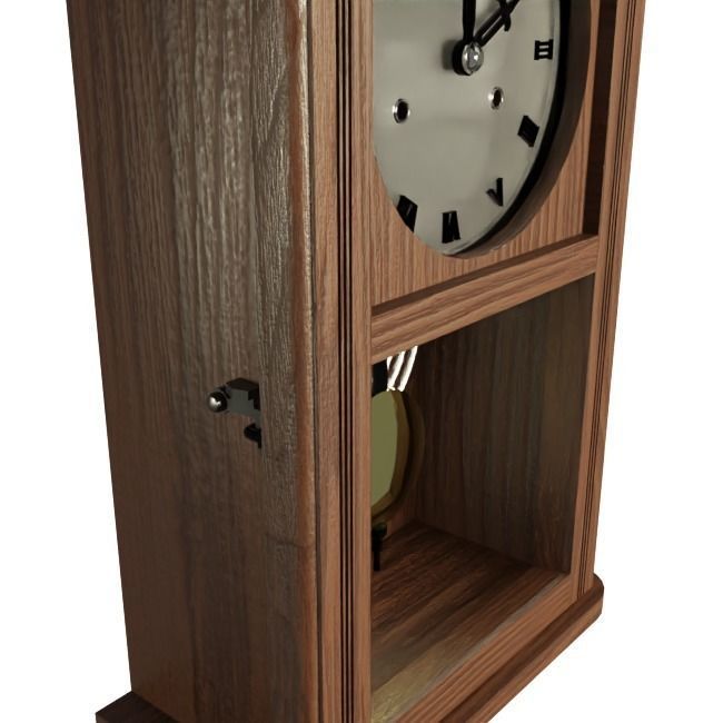 Wall Clock 3D model_6