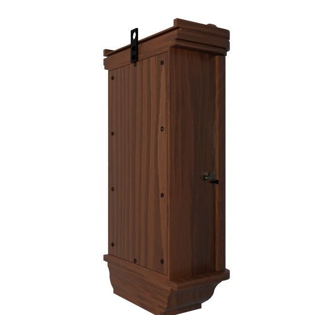 Wall Clock 3D model_2