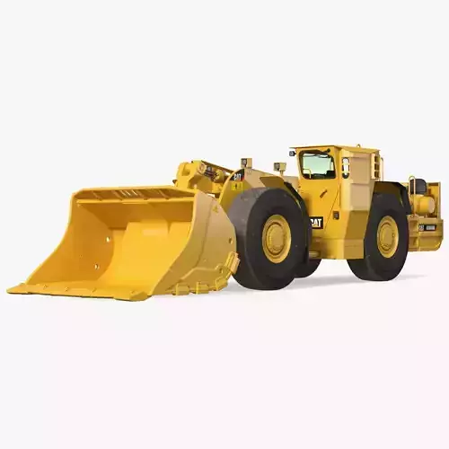 Mining Loader CAT R1600H Rigged 3D model