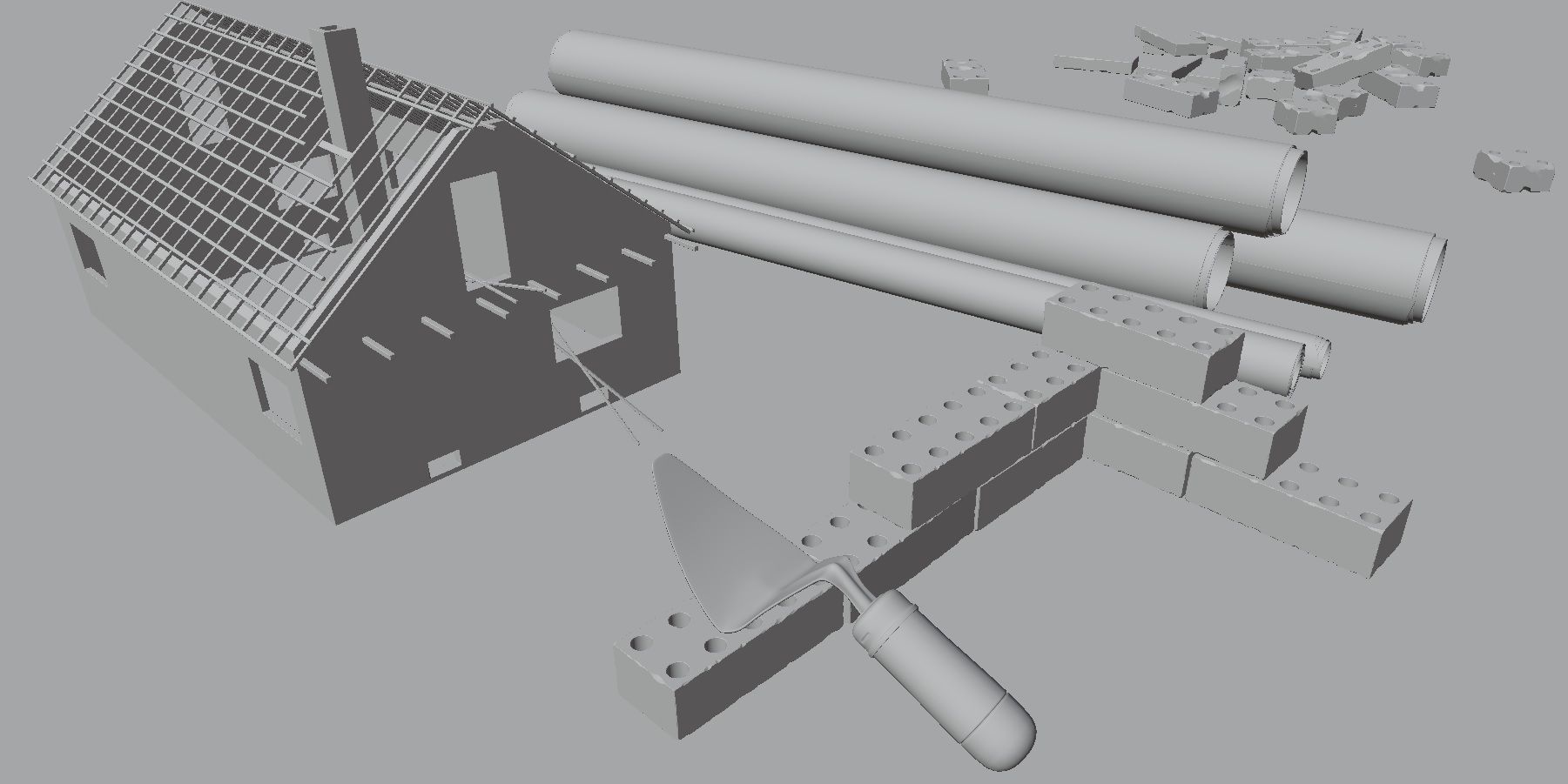 Lets Build a Metaverse Low-poly 3D model_4