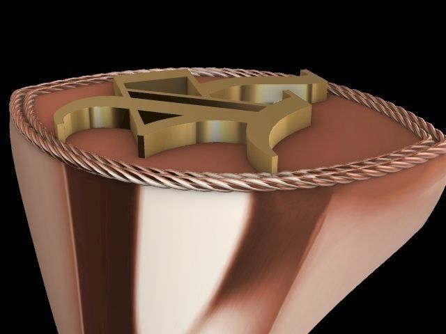 r alphabet ring stl ring verified 3D print model_13