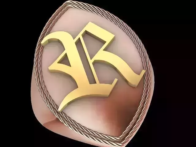 r alphabet ring stl ring verified 