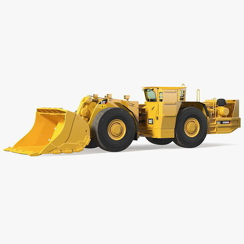 Mining Loader CAT R1600H 3D model