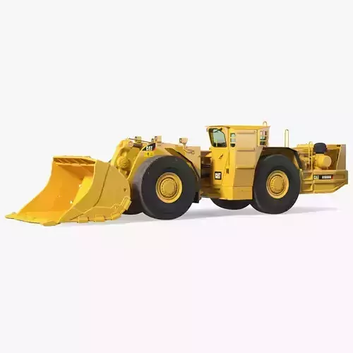 Mining Loader CAT R1600H 3D model
