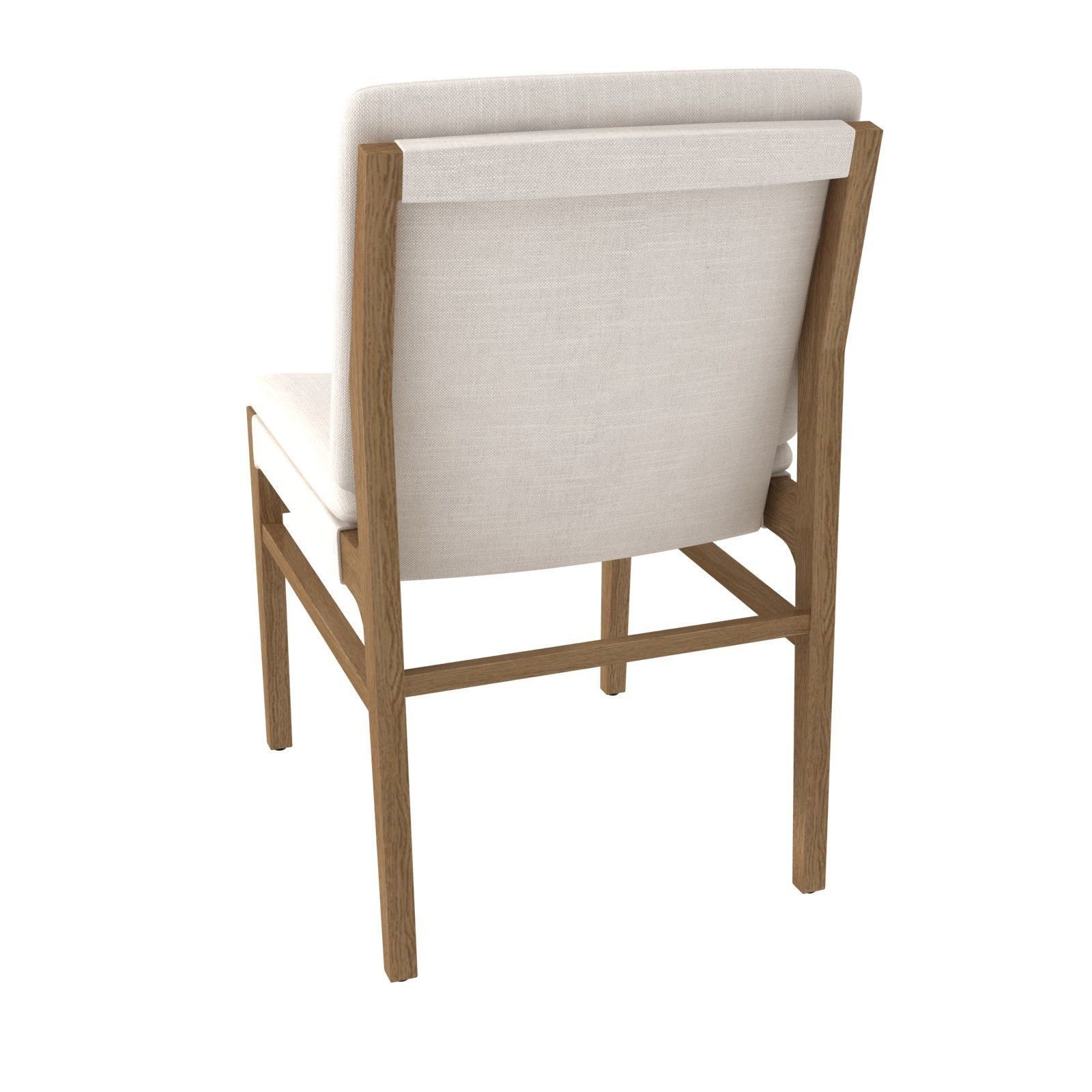 Grayson living four hands aya dining chair natural brown 3D model_5