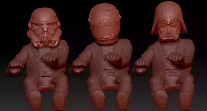 Wild Willy Driver 3D print model