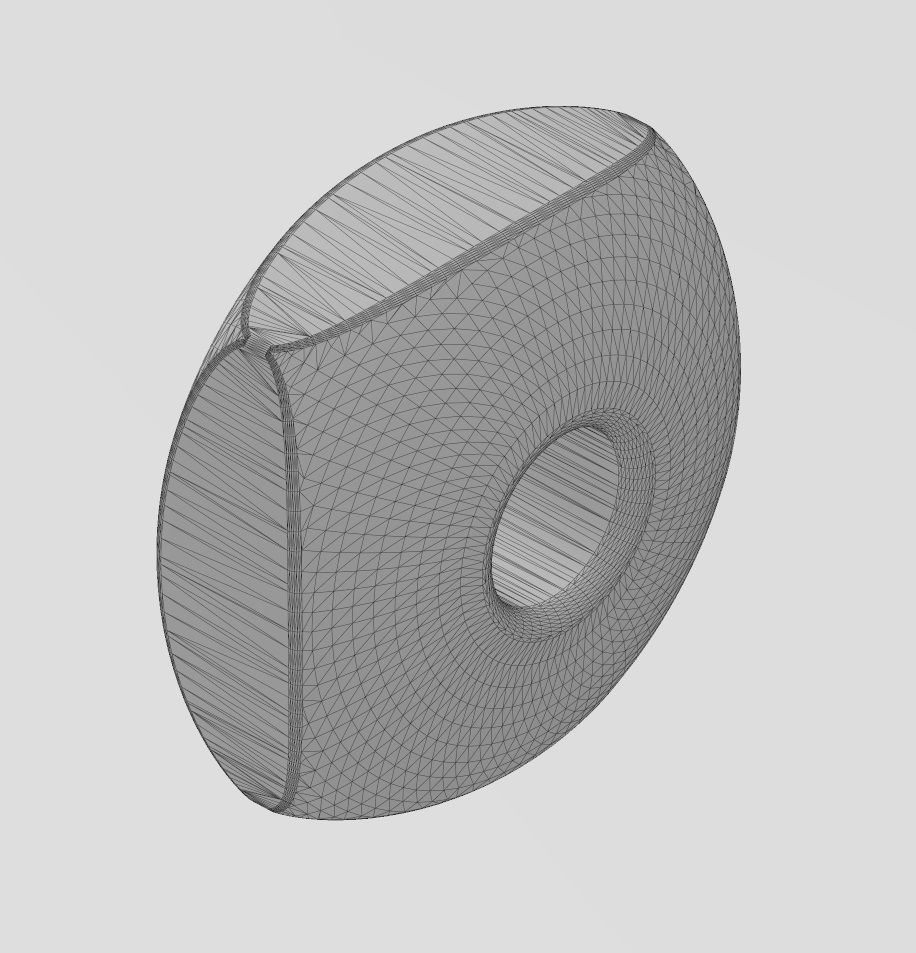 Rounded square bead and bracelet charm sizes 5to8mm 3D print model_14