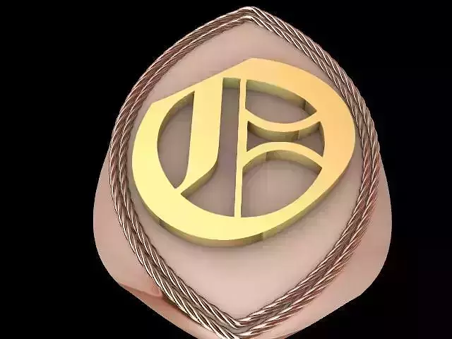 o alphabet ring stl verified 