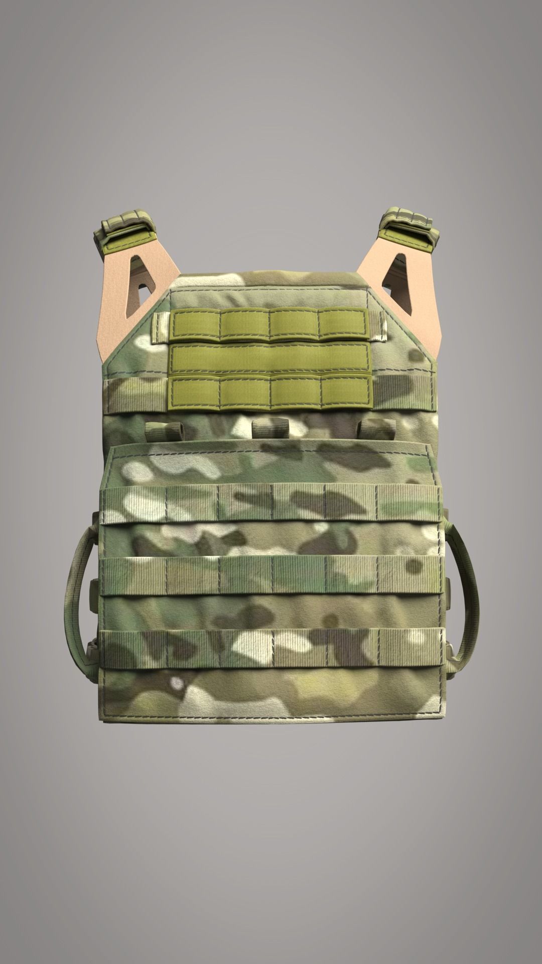 Plate Carrier Vest Crye JPG 2 -MD Project 3D model_2