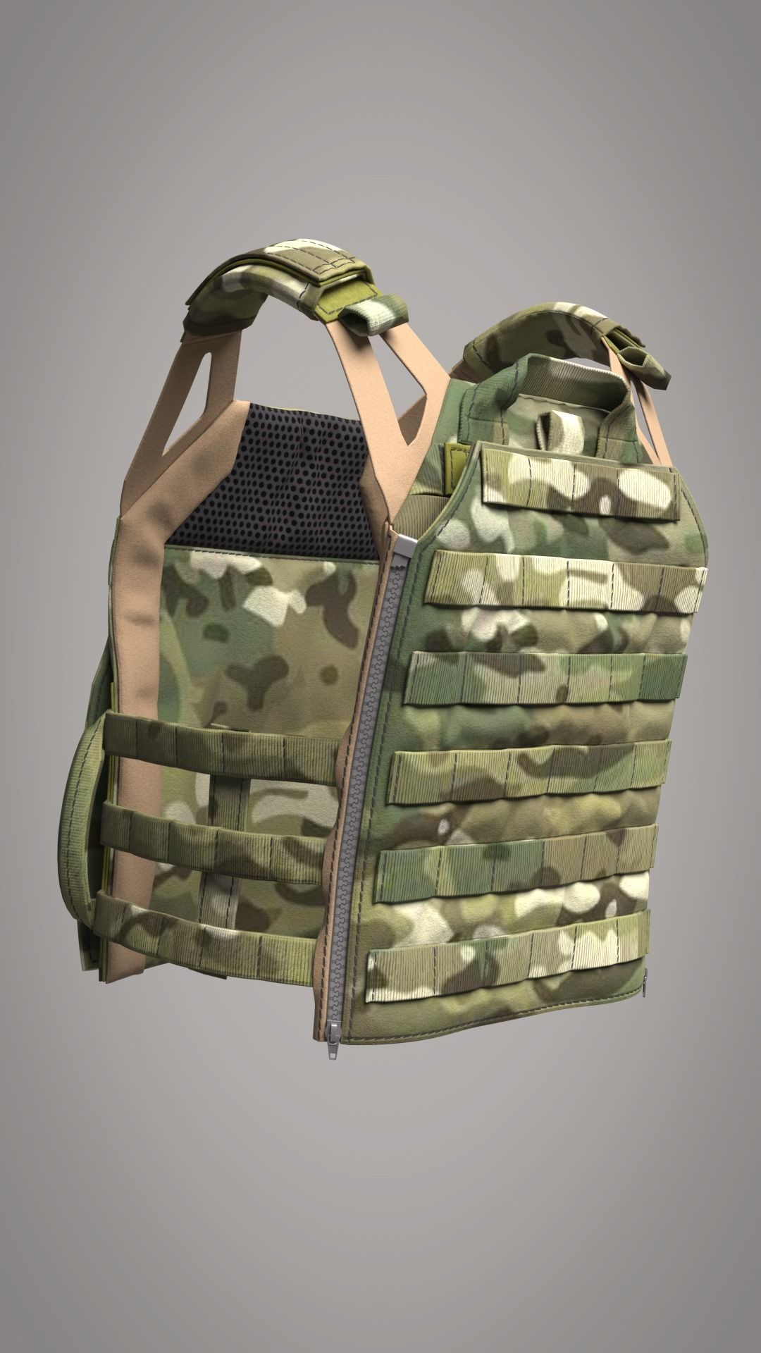 Plate Carrier Vest Crye JPG 2 -MD Project 3D model_12