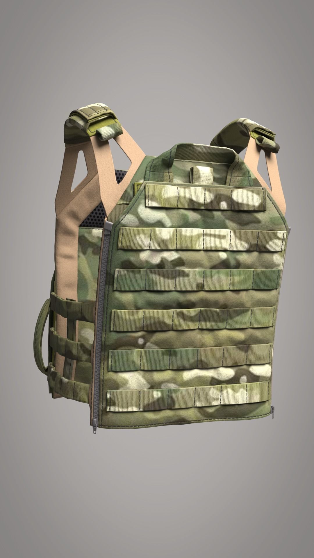 Plate Carrier Vest Crye JPG 2 -MD Project 3D model_11