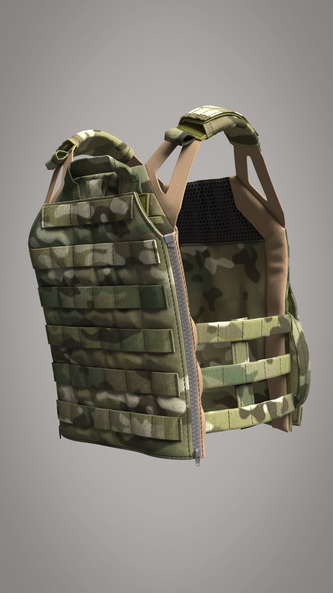 Plate Carrier Vest Crye JPG 2 -MD Project 3D model_8