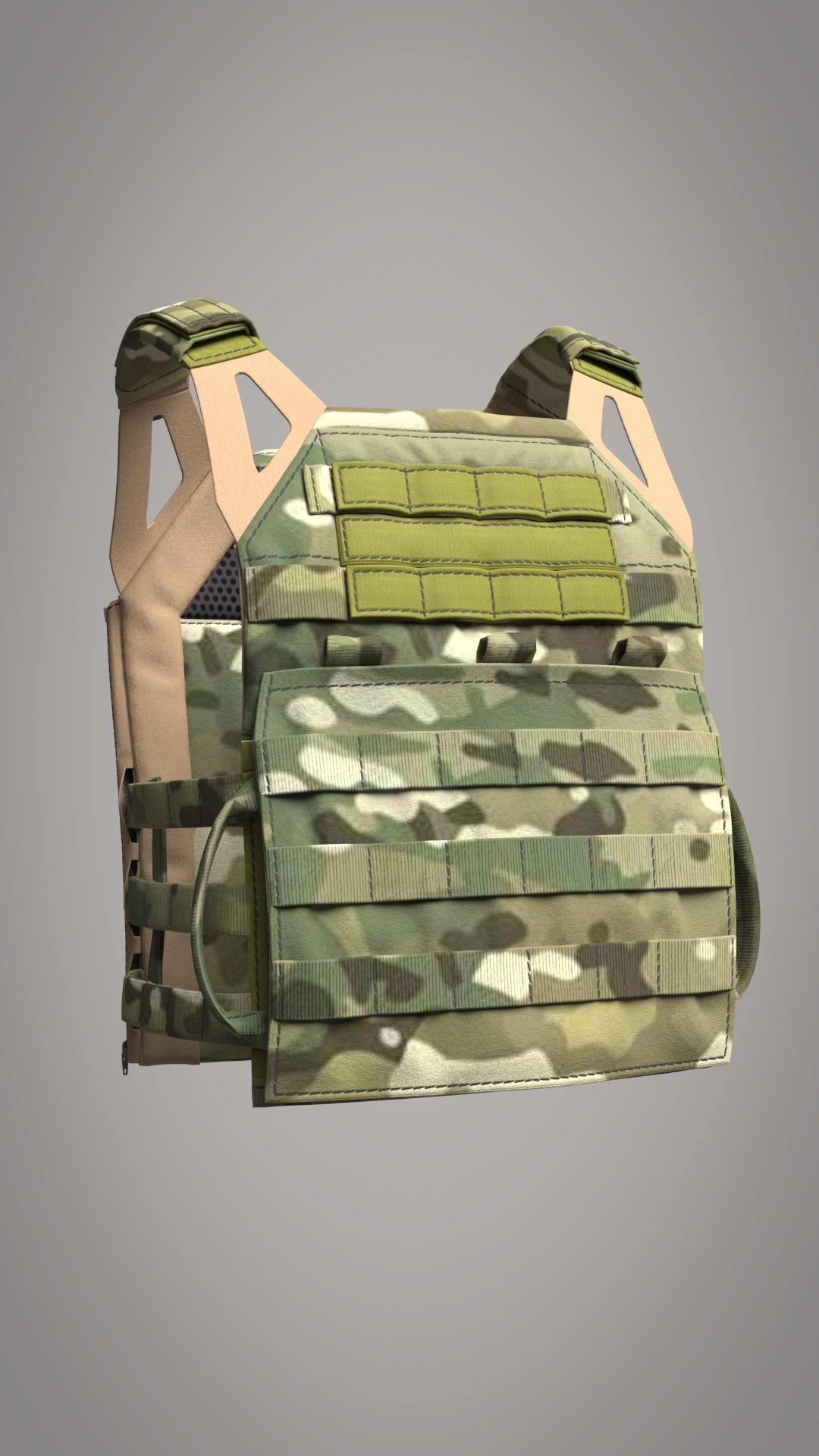 Plate Carrier Vest Crye JPG 2 -MD Project 3D model_3