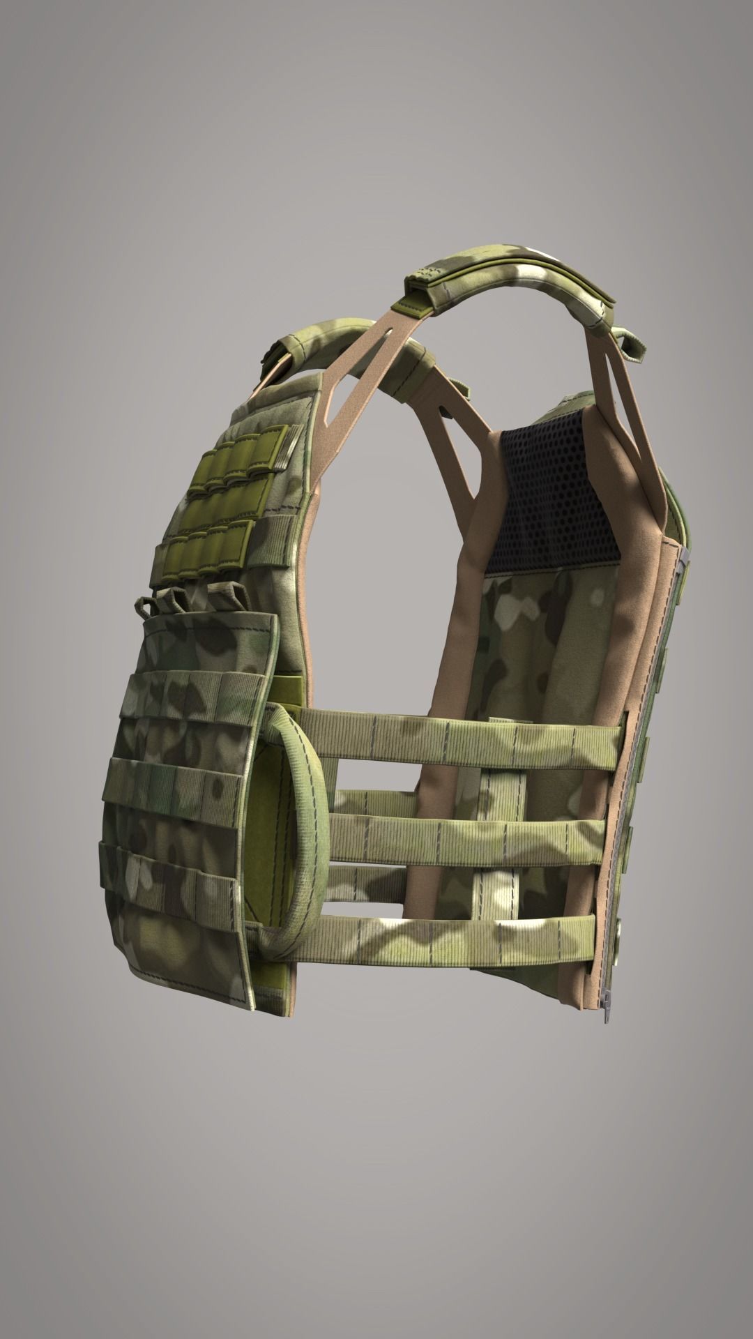 Plate Carrier Vest Crye JPG 2 -MD Project 3D model_15