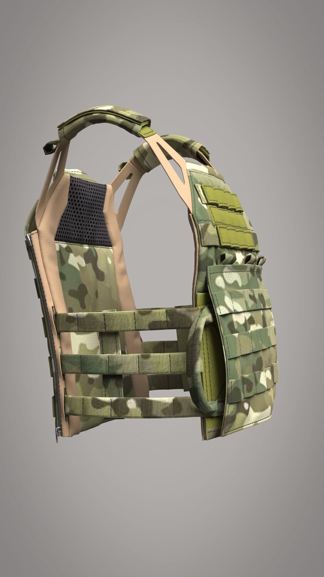Plate Carrier Vest Crye JPG 2 -MD Project 3D model_5