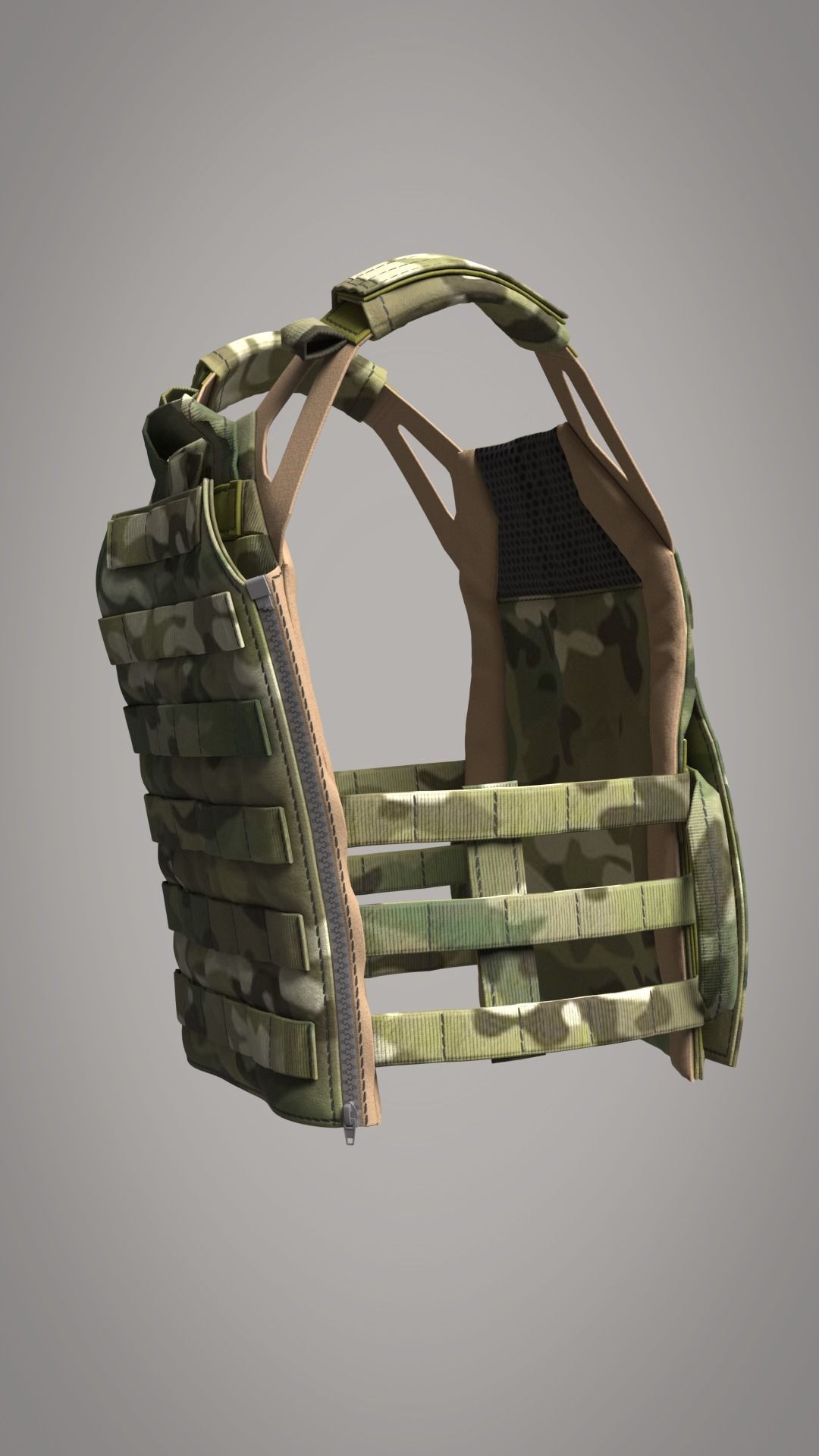 Plate Carrier Vest Crye JPG 2 -MD Project 3D model_7