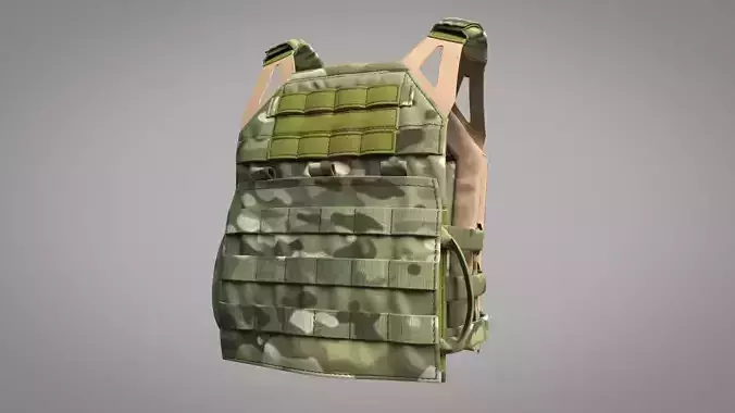 Plate Carrier Vest Crye JPG 2 -MD Project 3D model